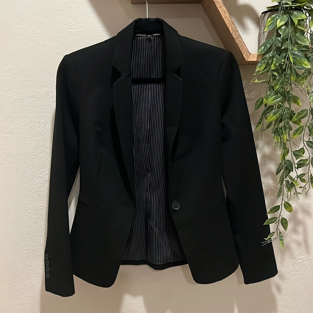 Black express blazer size 0